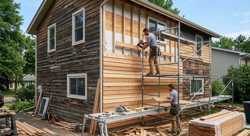 Wood Siding Replacement in Littleton, NH